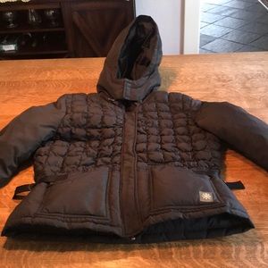 Kenneth Cole Reaction Small Black Down Jacket